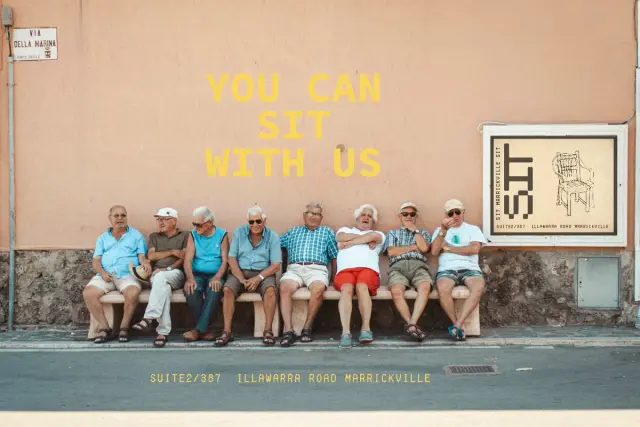 SIT WITH US